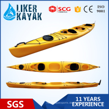 16 Jahre UV-geschützte 5.5m 3 Person Sea Kayak für Touring